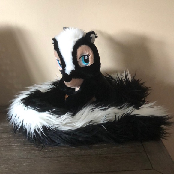 flower the skunk stuffed animal